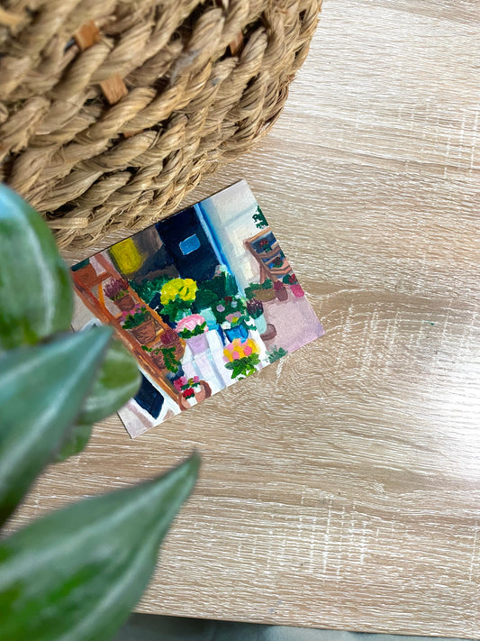 Florist mini painting