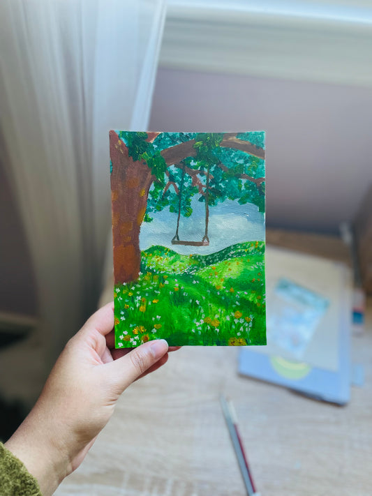 Dream of Meadows Oil Painting