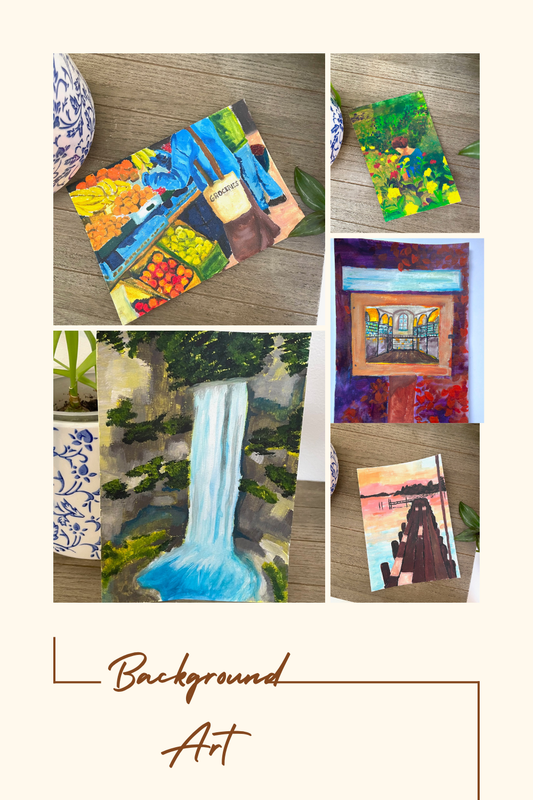 Background Art Challenge (the first 5 paintings)