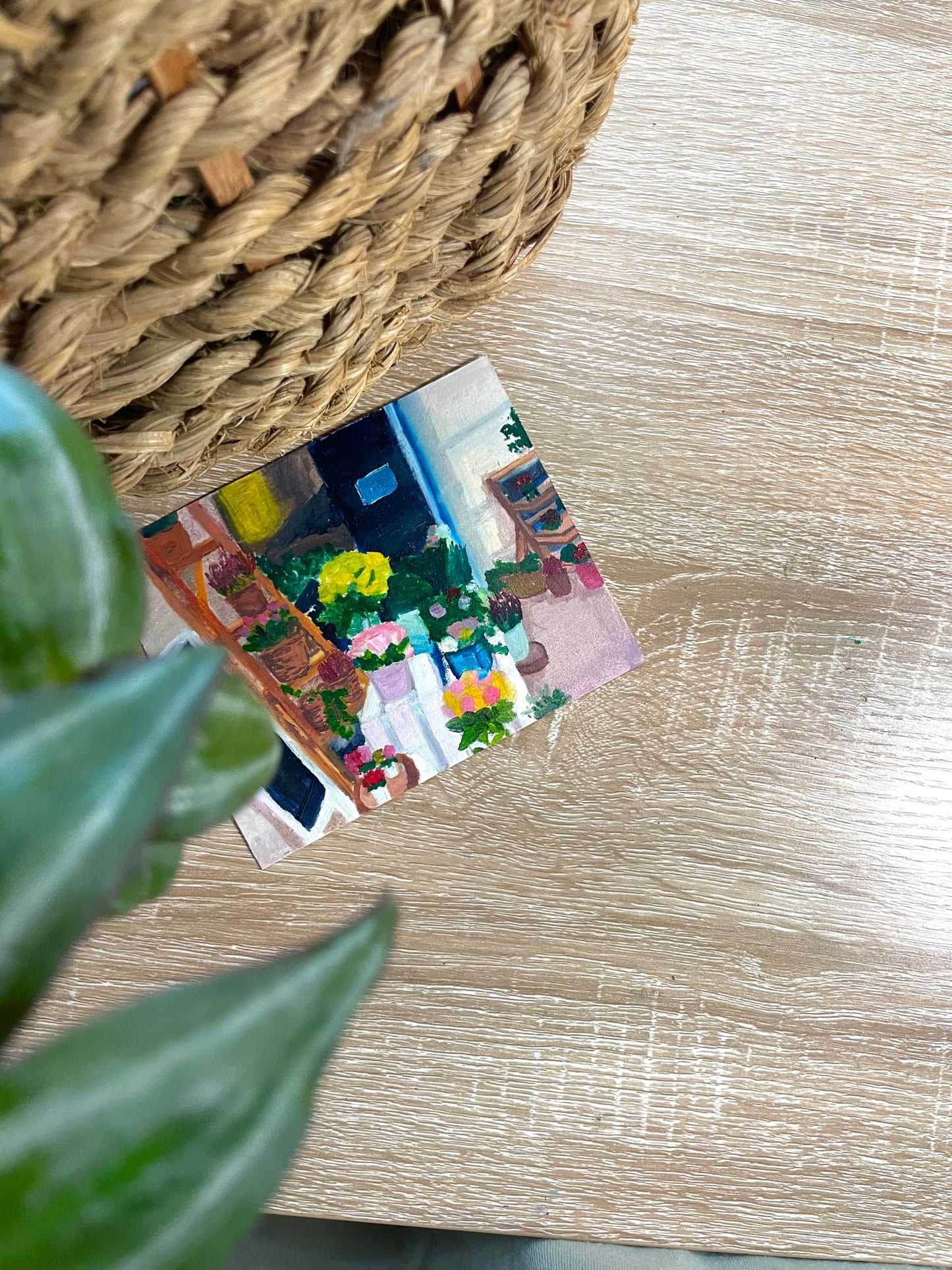Florist mini painting