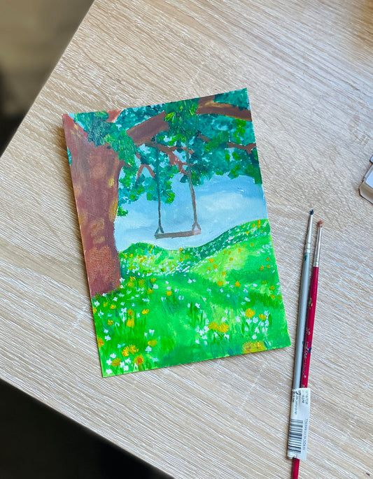 Dream of Meadows Oil Painting