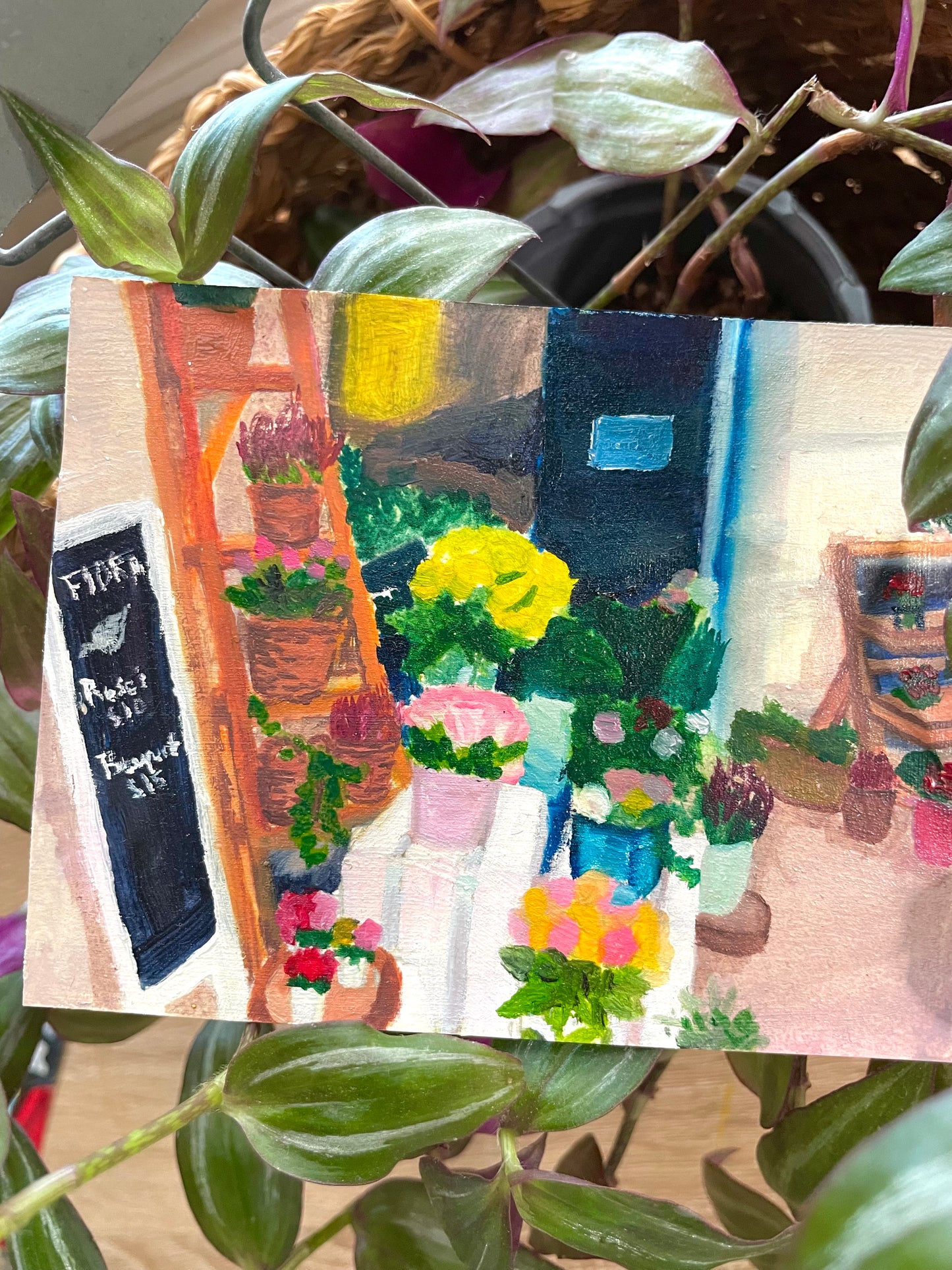 Florist mini painting