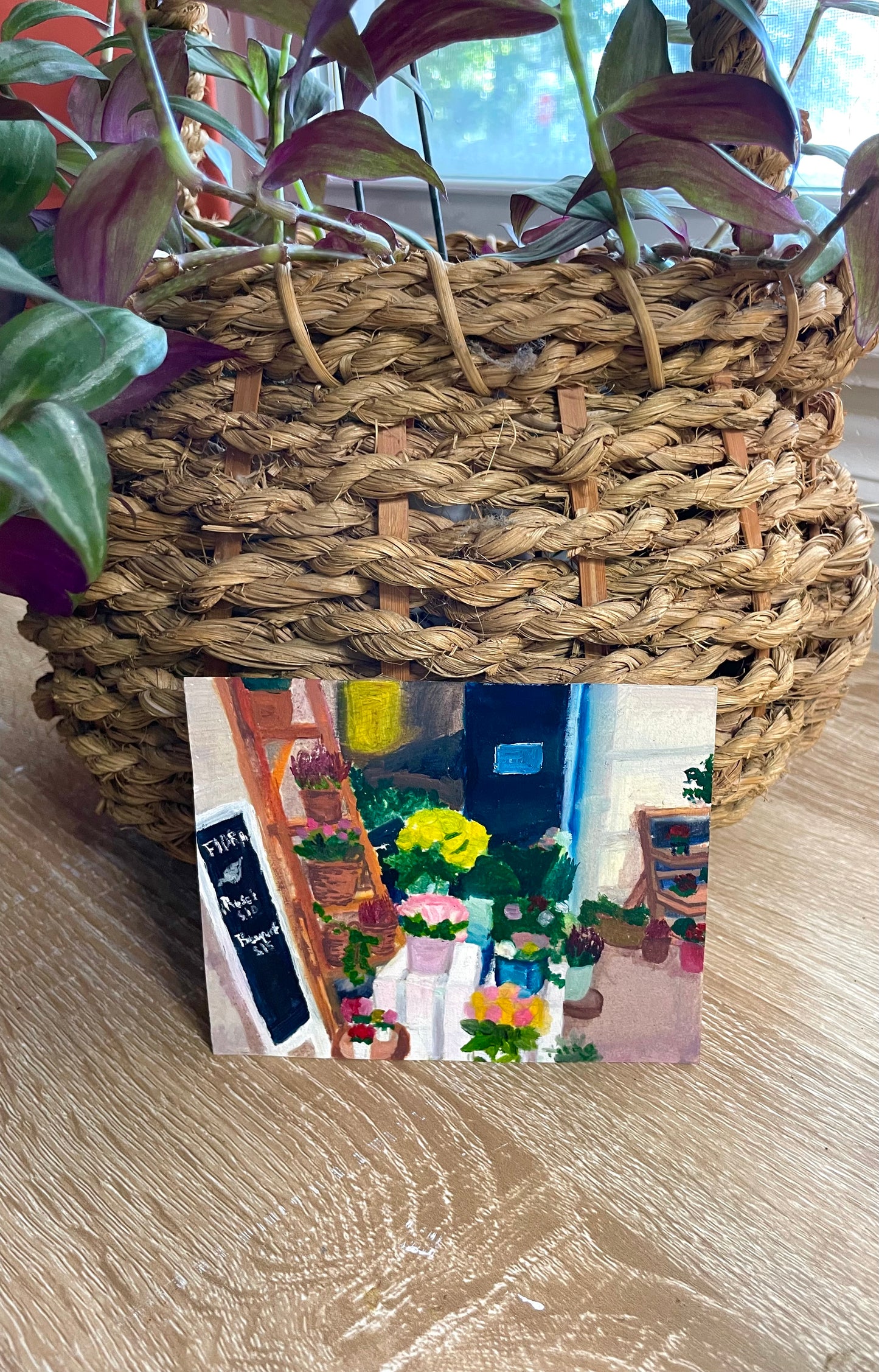 Florist mini painting