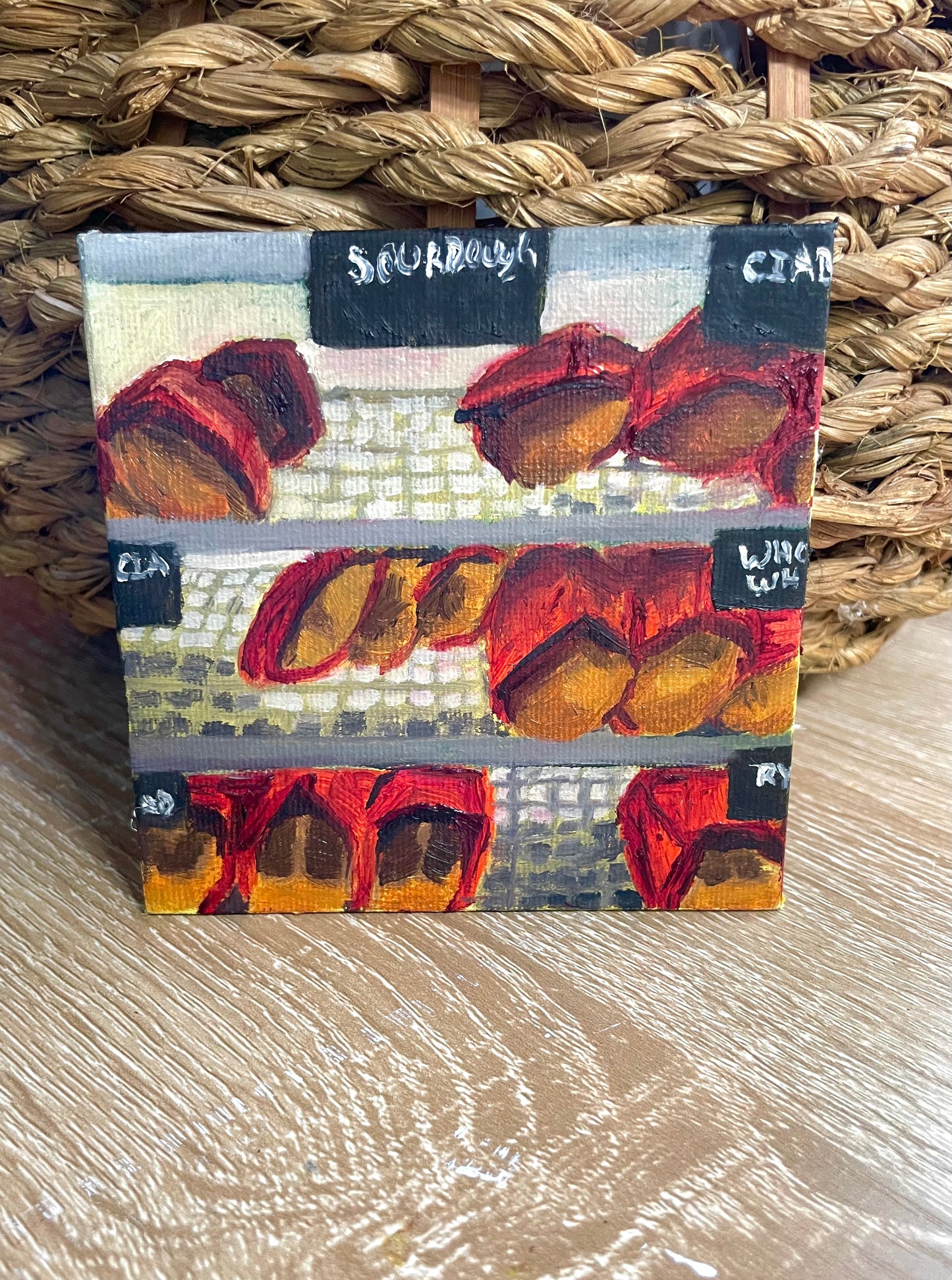 Bakery mini painting
