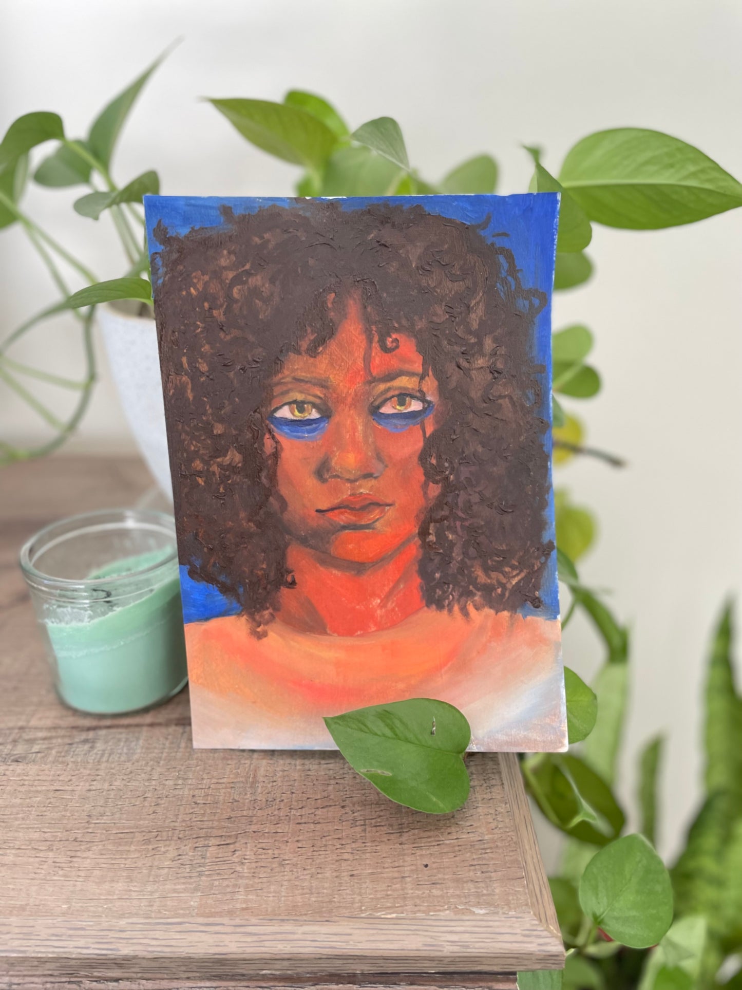 Bed Head Oil Painting