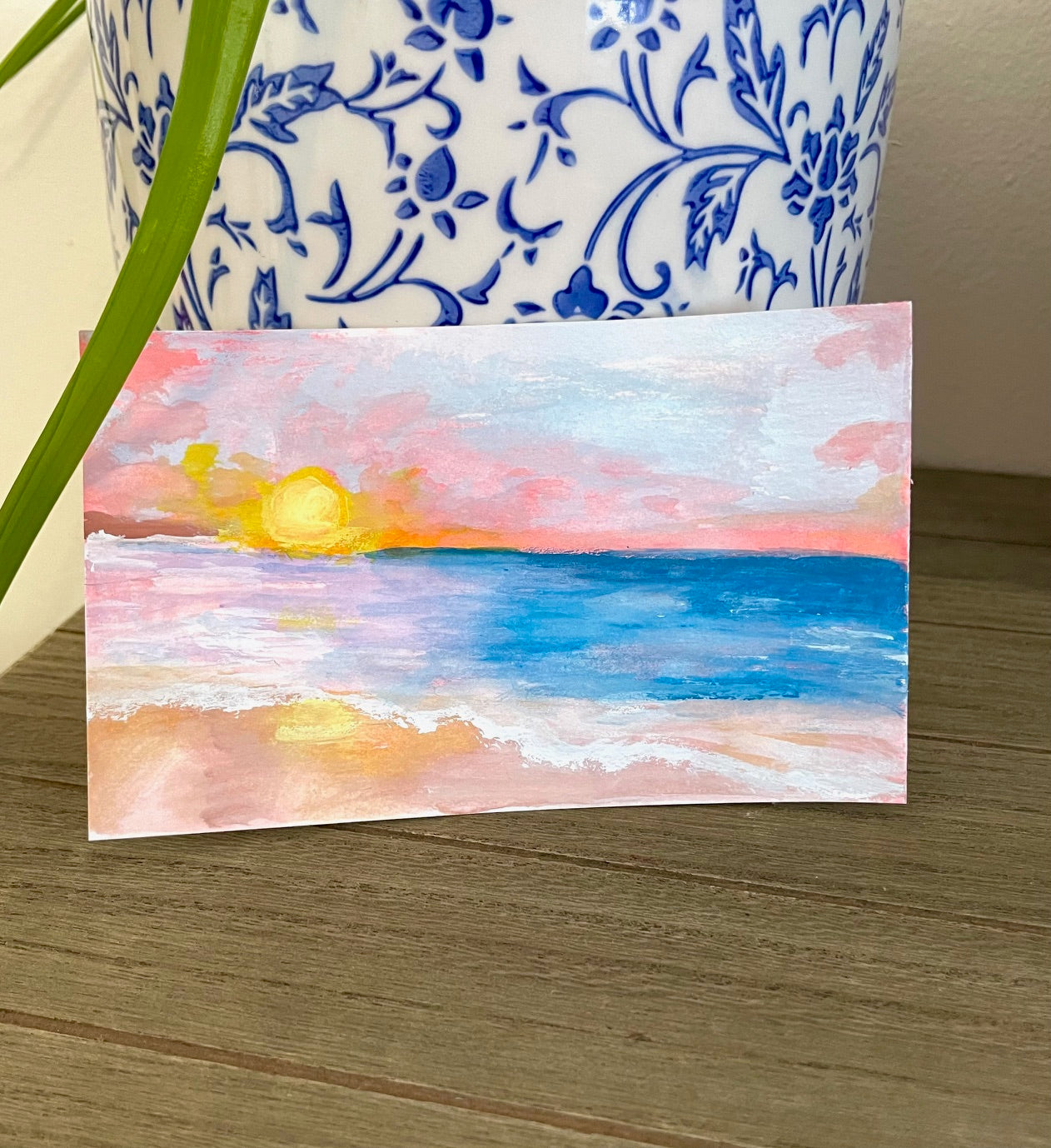 Colorful Beaches mini painting