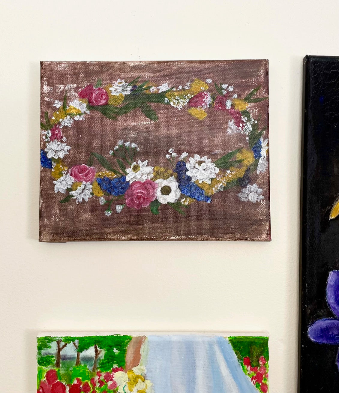 Flower Crown Painting