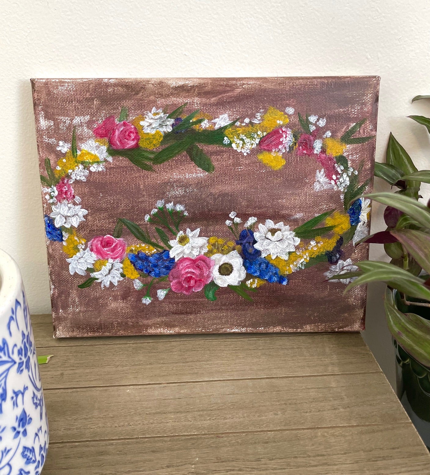 Flower Crown Painting