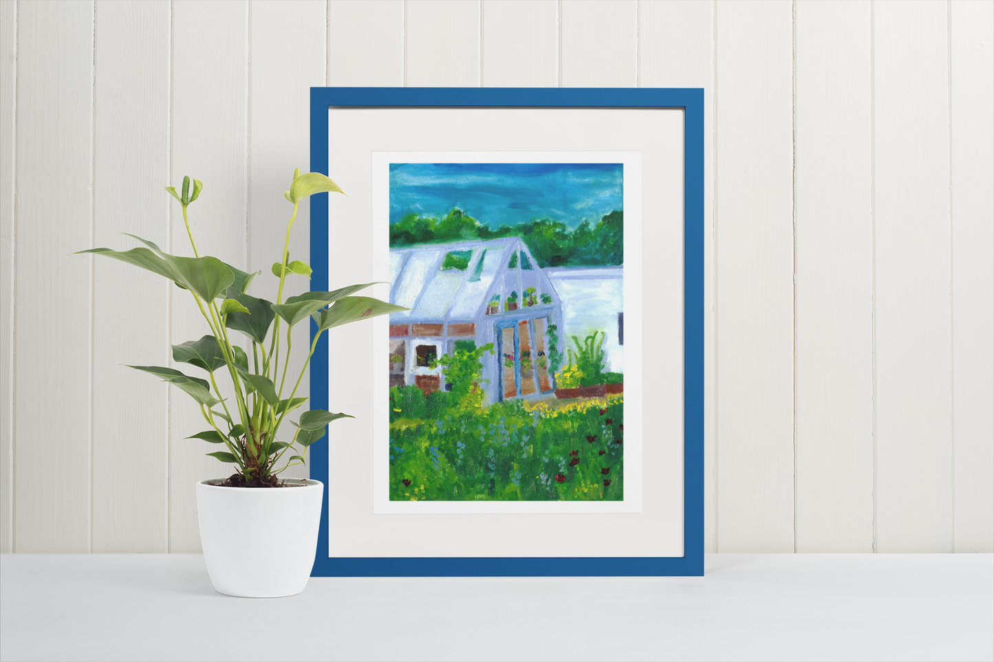 Flower House Fine Art Print