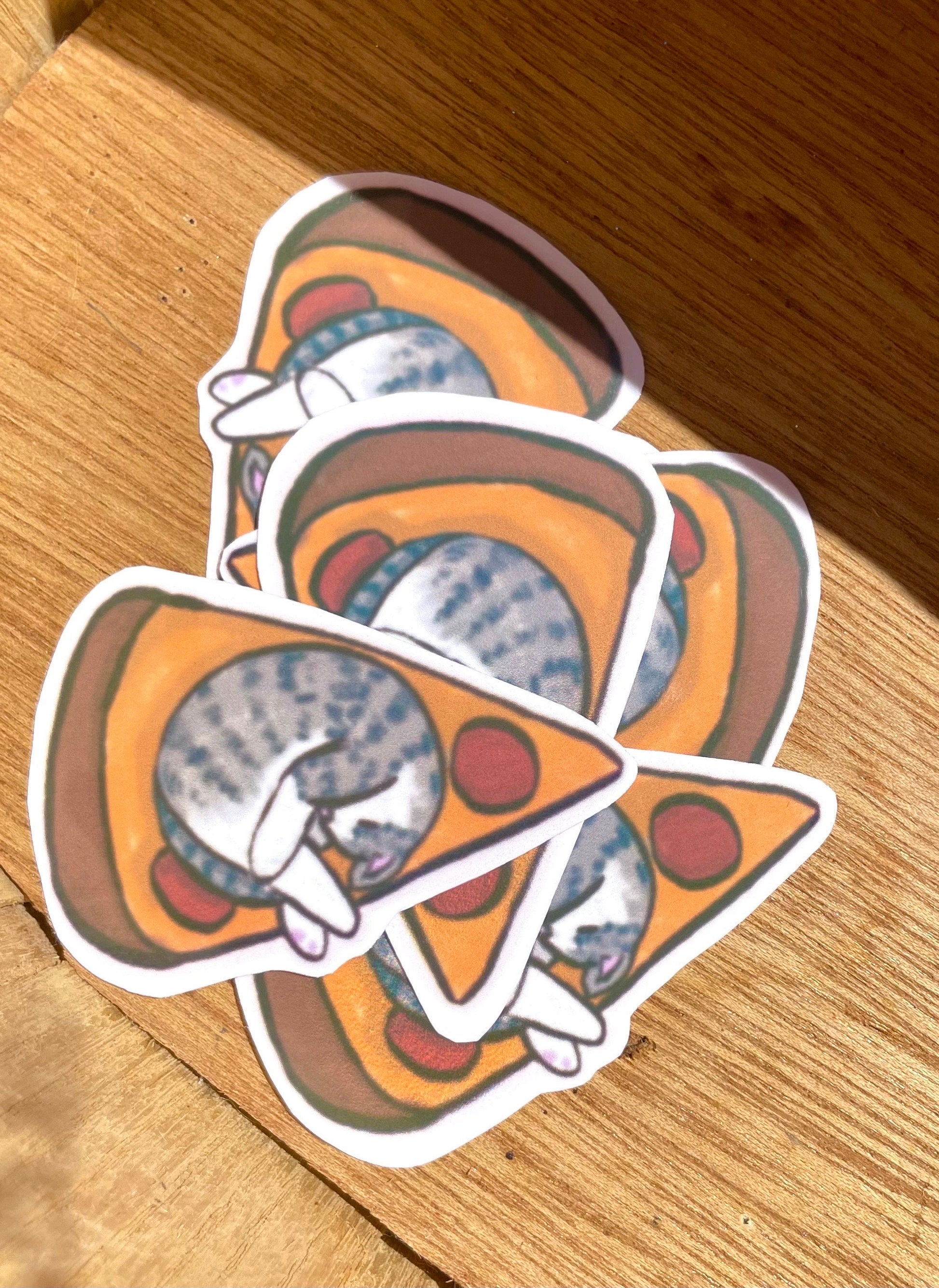 Cat Sticker Pack | 2 Pizza Cats