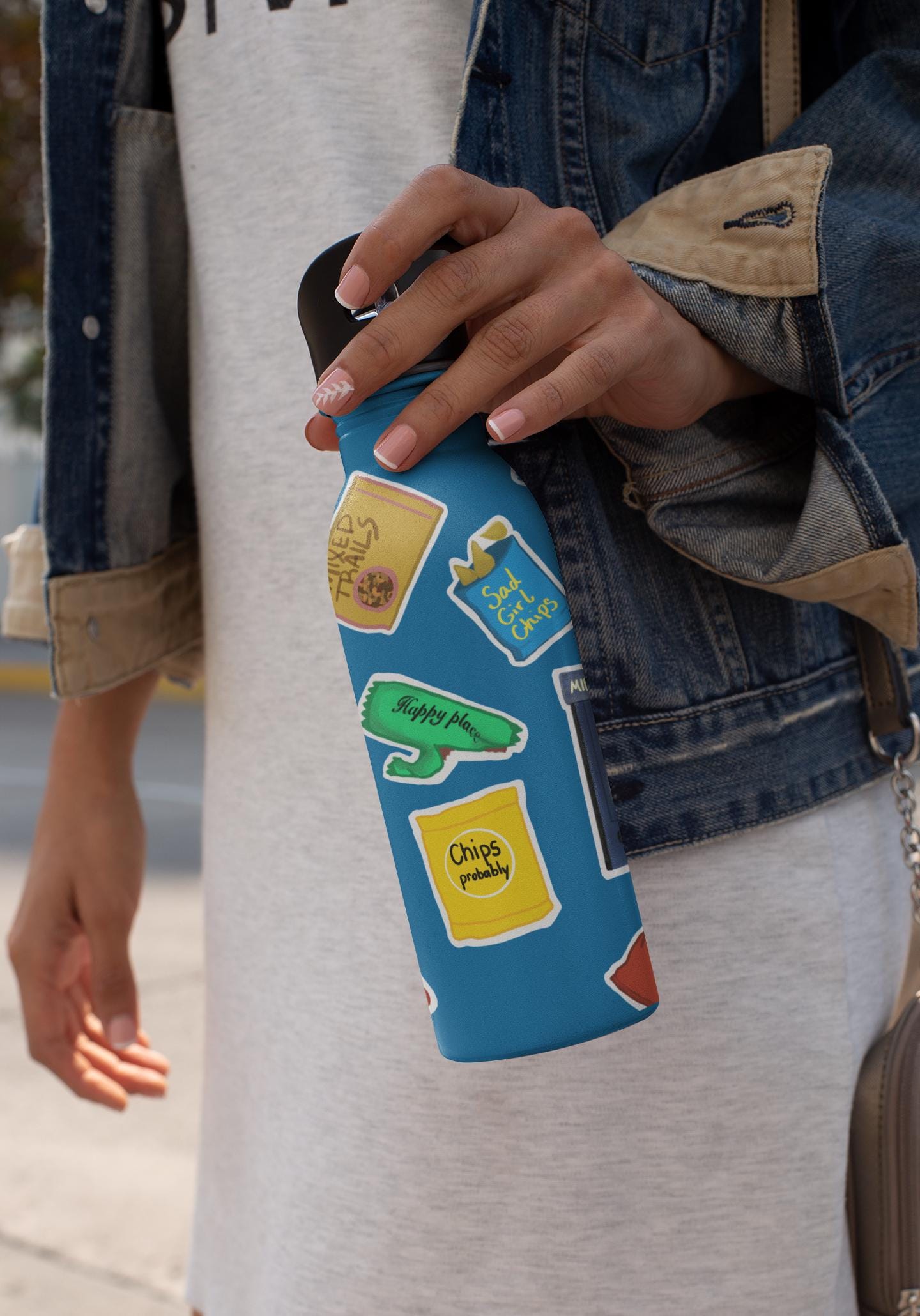 Cute and Colorful Snacks Sticker Sheet