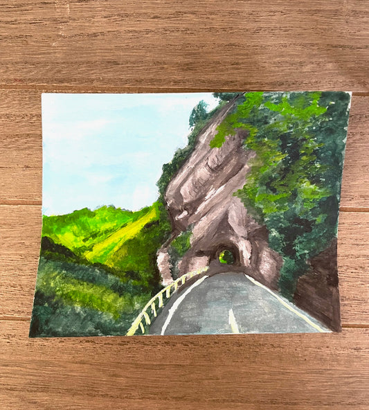 Mountain Path Mini Painting